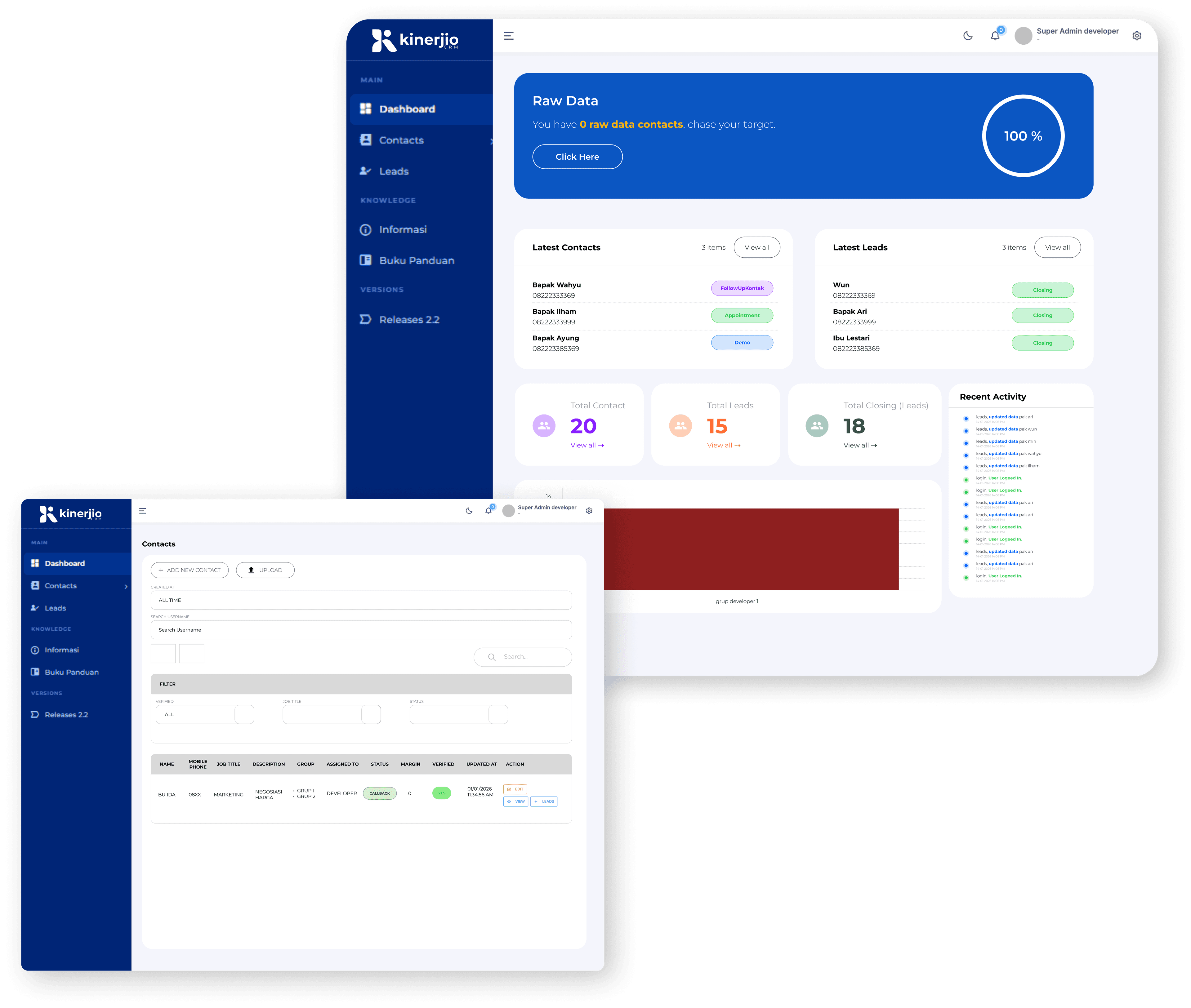 Event Platform Mockup