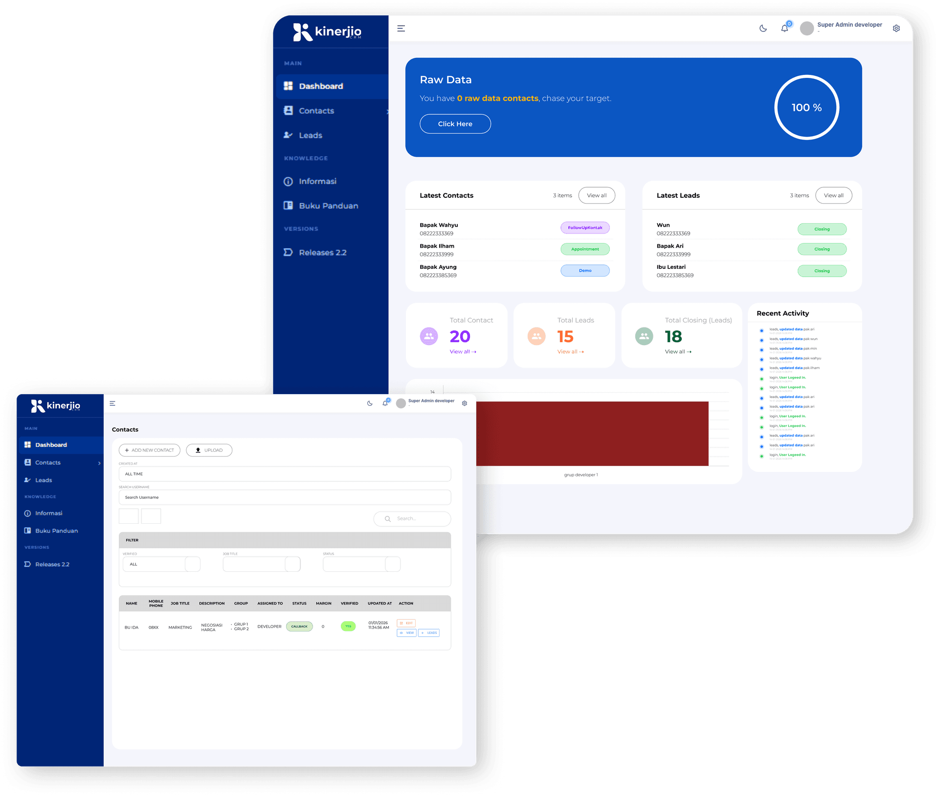 Event Platform Mockup